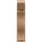 Ekena Millwork 8-in W x 22-in D x 34-in H Funston Slat Rough Cedar Woodgrain TimberThane Outlooker, Primed Tan OUTUR080X22X34FST24RCPR - alternate 3